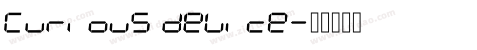 Curious Device字体转换